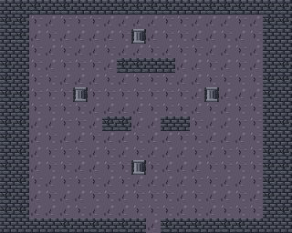 Overhead map of Broken Relay Vault