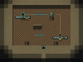 Overhead map of Ledger Cellar
