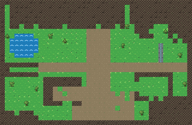 Overhead map of The Quiet Plaza