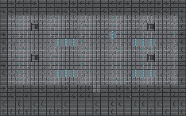 Overhead map of Service Tunnels
